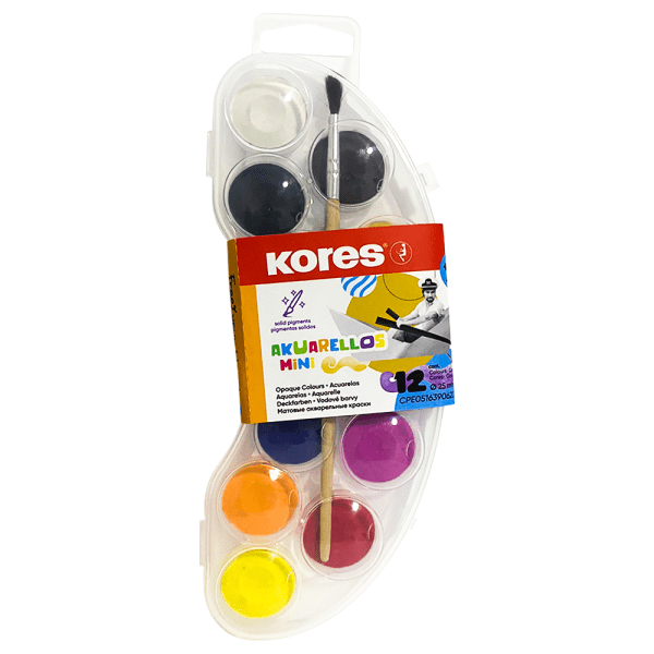 Acuarela kores Mini X12