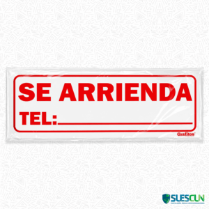 Aviso Se Arrienda Pequeño