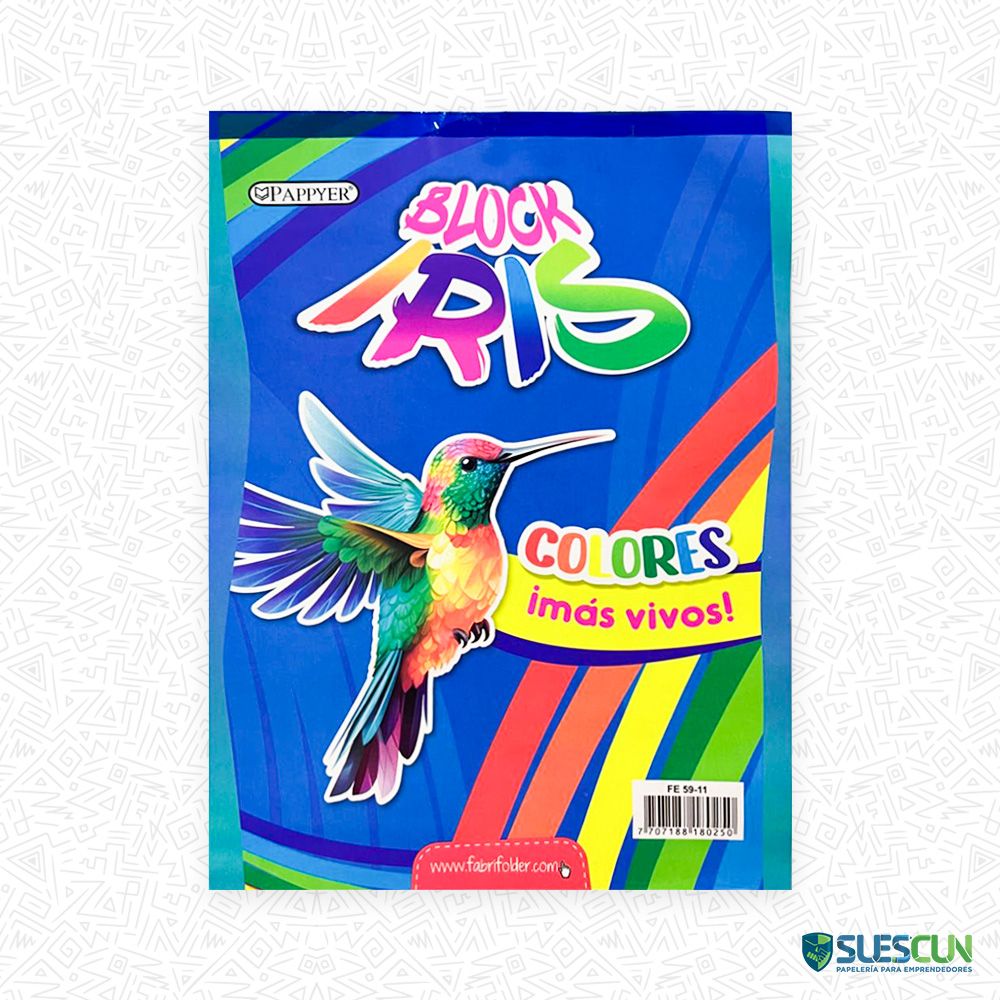 Block Iris Carta Pappyer