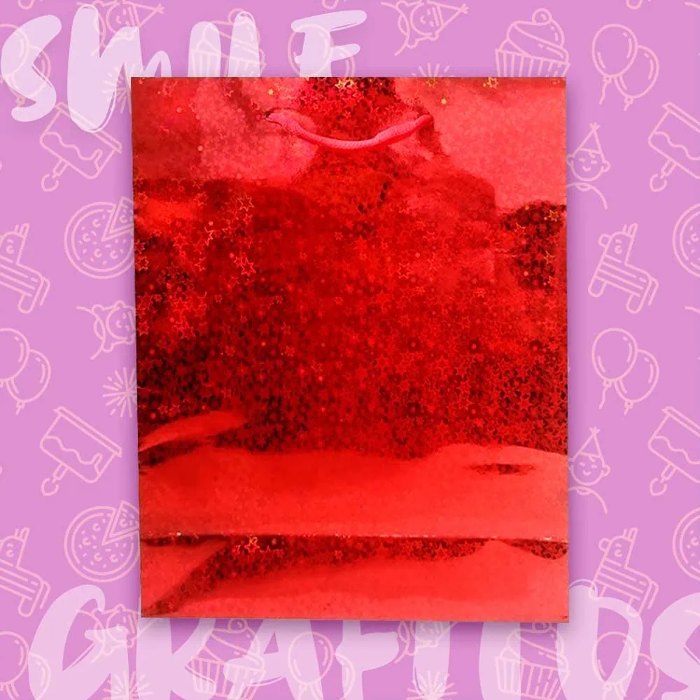 Bolsa regalo metalizada SU-L Grande