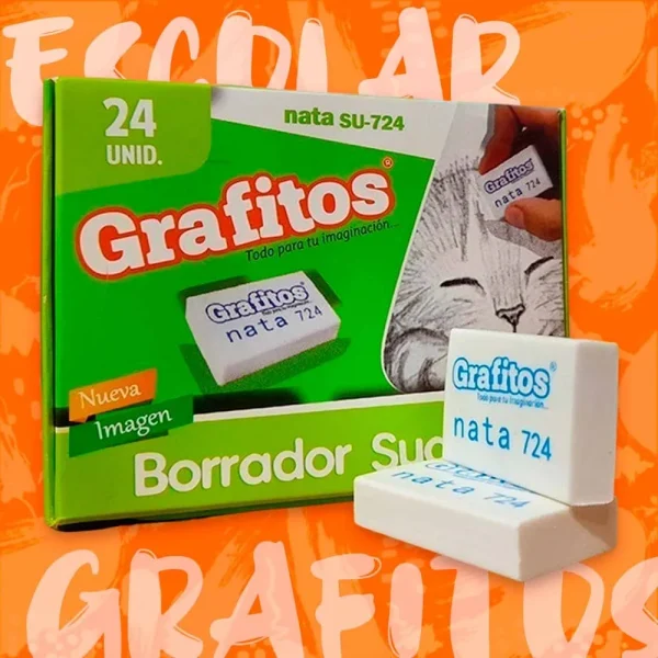 Borrador de nata caja por 24 724 grafitos