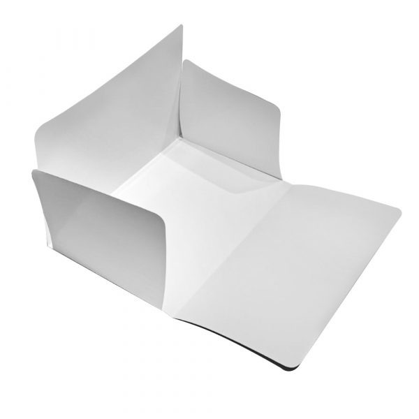 CARPETA 4 ALETAS BLANCA