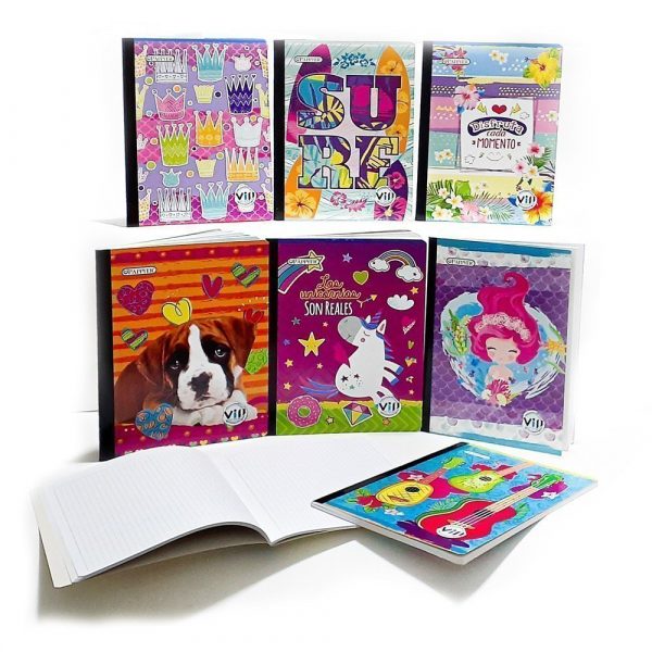 CUADRICULADO 50 HOJAS CUADERNO COSIDO PAPPYER VIP