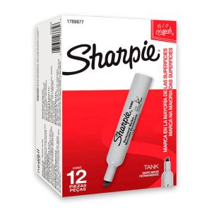 Marcador Permanente Sharpie Tank Negro