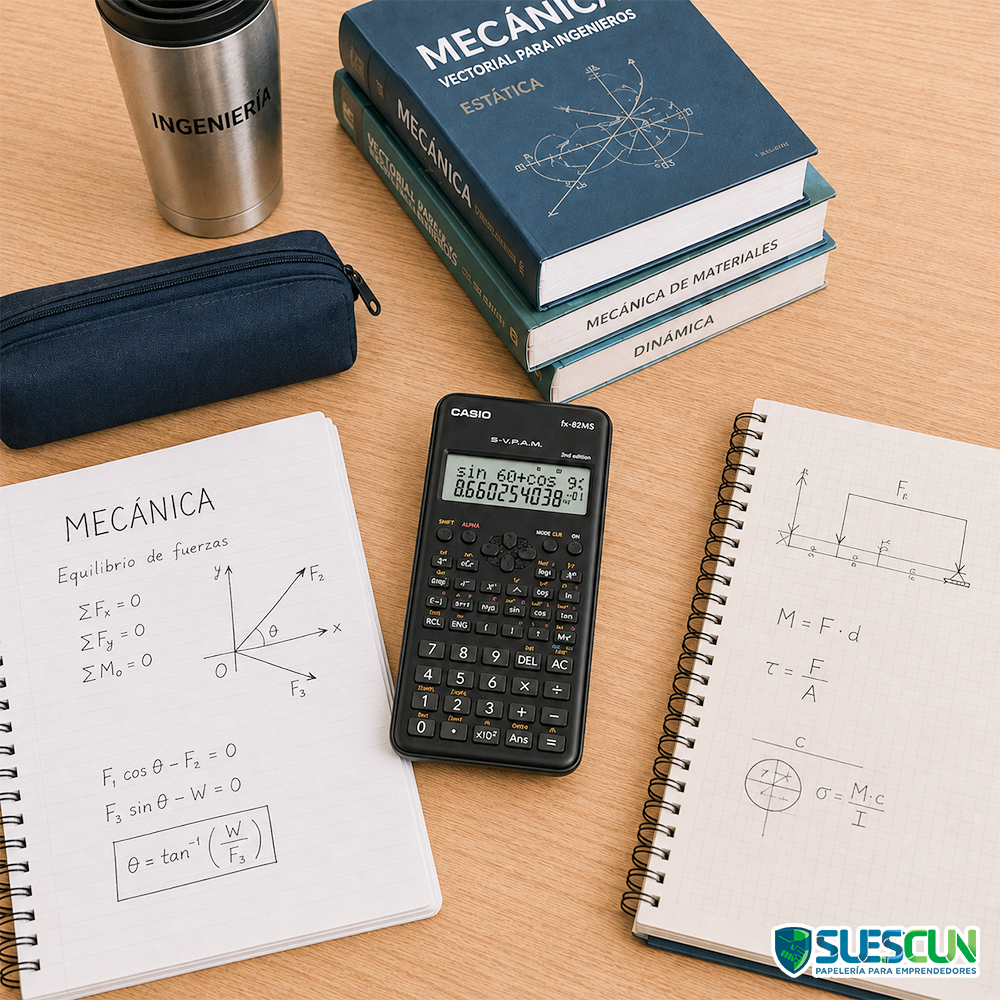 Calculadora Casio FX-82MS Negra