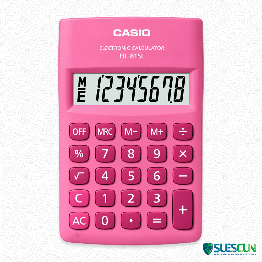 Calculadora Casio HL-815L Fucsia
