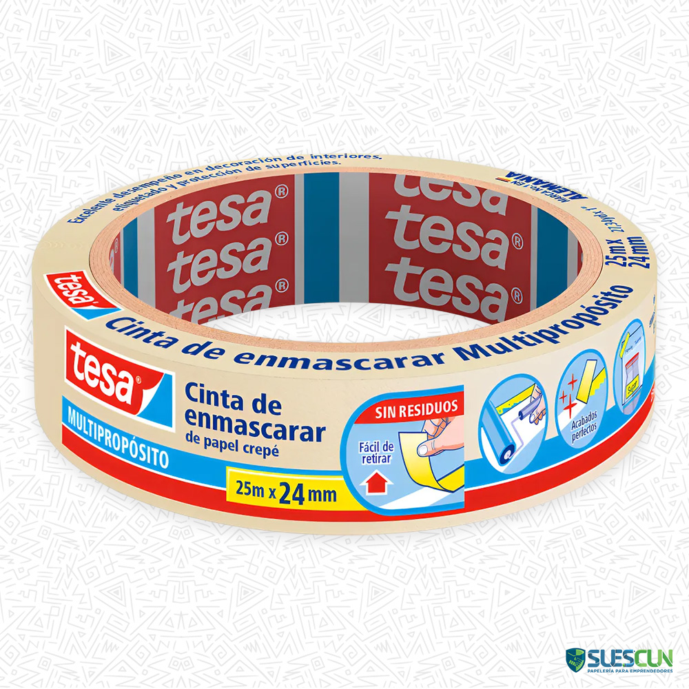 Cinta de Enmascarar Tesa 25x24 mm
