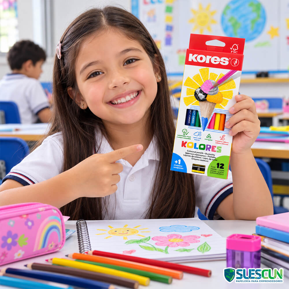 Colores Kores Unipunta x12 - Imagen 2