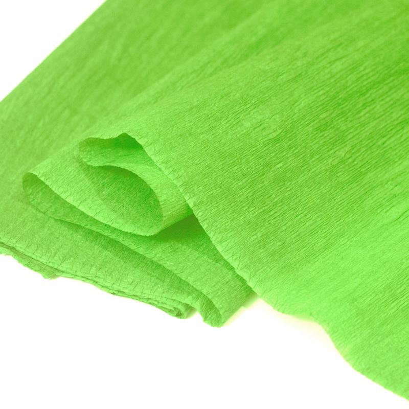 Papel crepe verde viche paquete x10 unidades