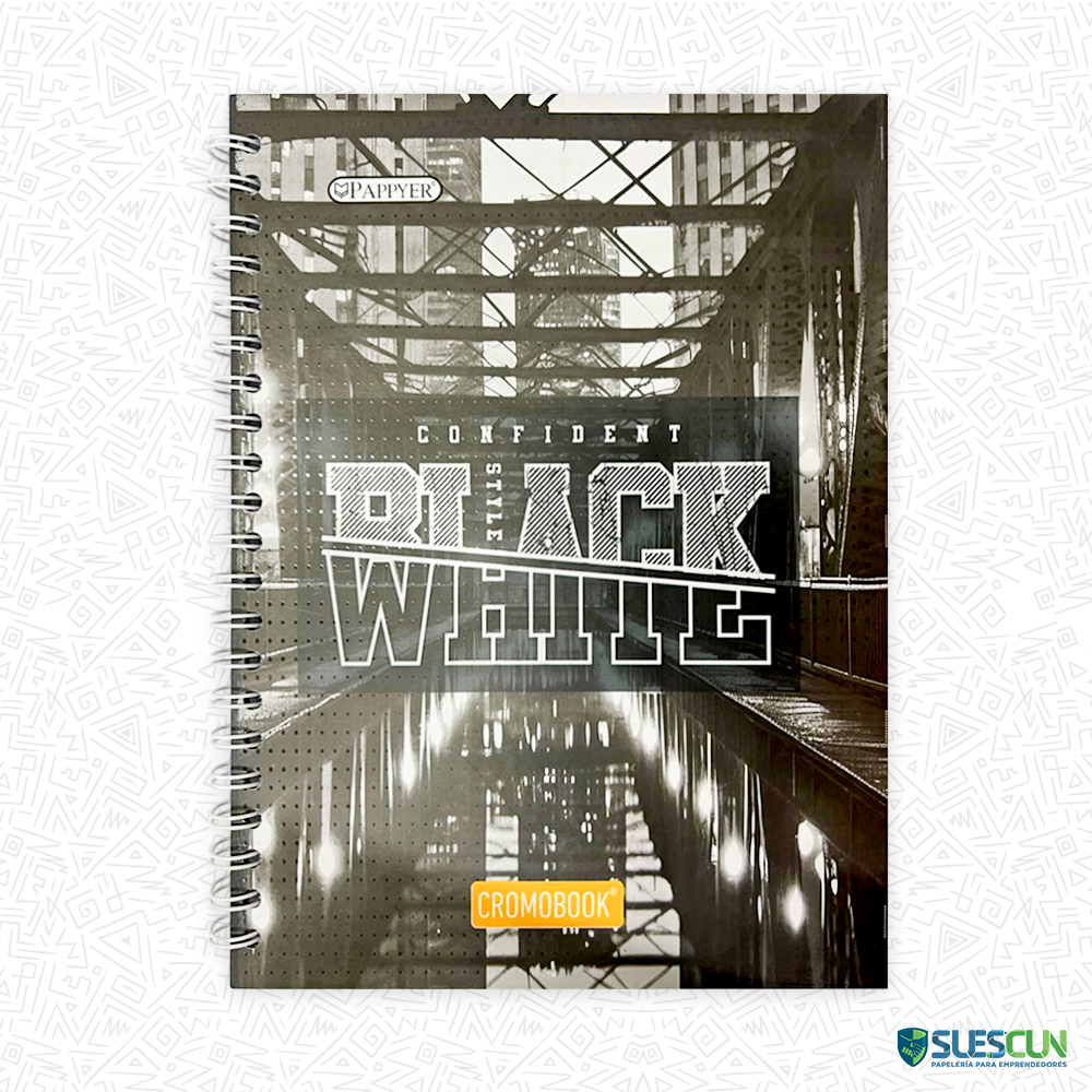 Cuaderno 105 Cuadros Pasta Dura Hombre