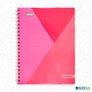 Cuaderno Argollado 105 Cuadros Mujer