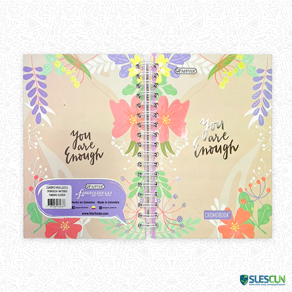 Cuaderno 5 Materias 95 Mujer