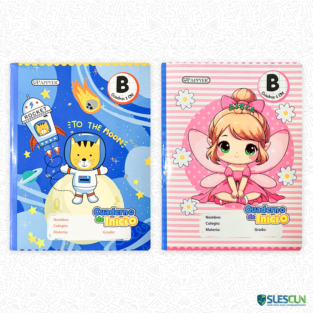 Cuaderno Cosido Cuadriculado Tipo B