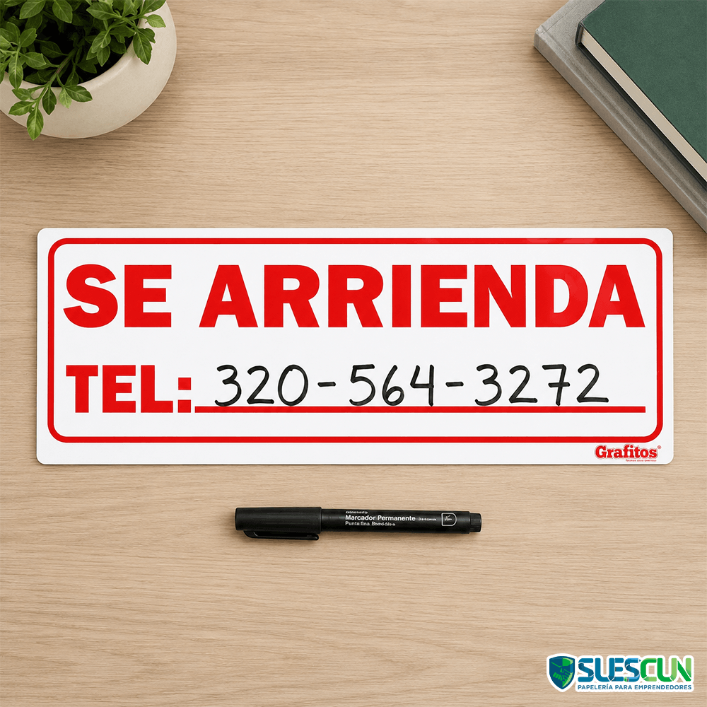 Aviso Se Arrienda Pequeño