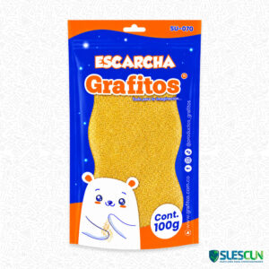 Escarcha Corriente Dorada de 100 Gr