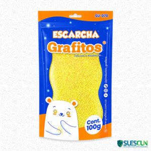 Escarcha Tornasol Amarilla De 100 Gr
