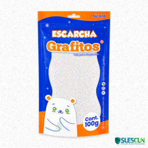 Escarcha Tornasol Blanca De 100 Gr