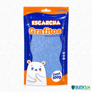 Escarcha Tornasol Celeste De 100 Gr