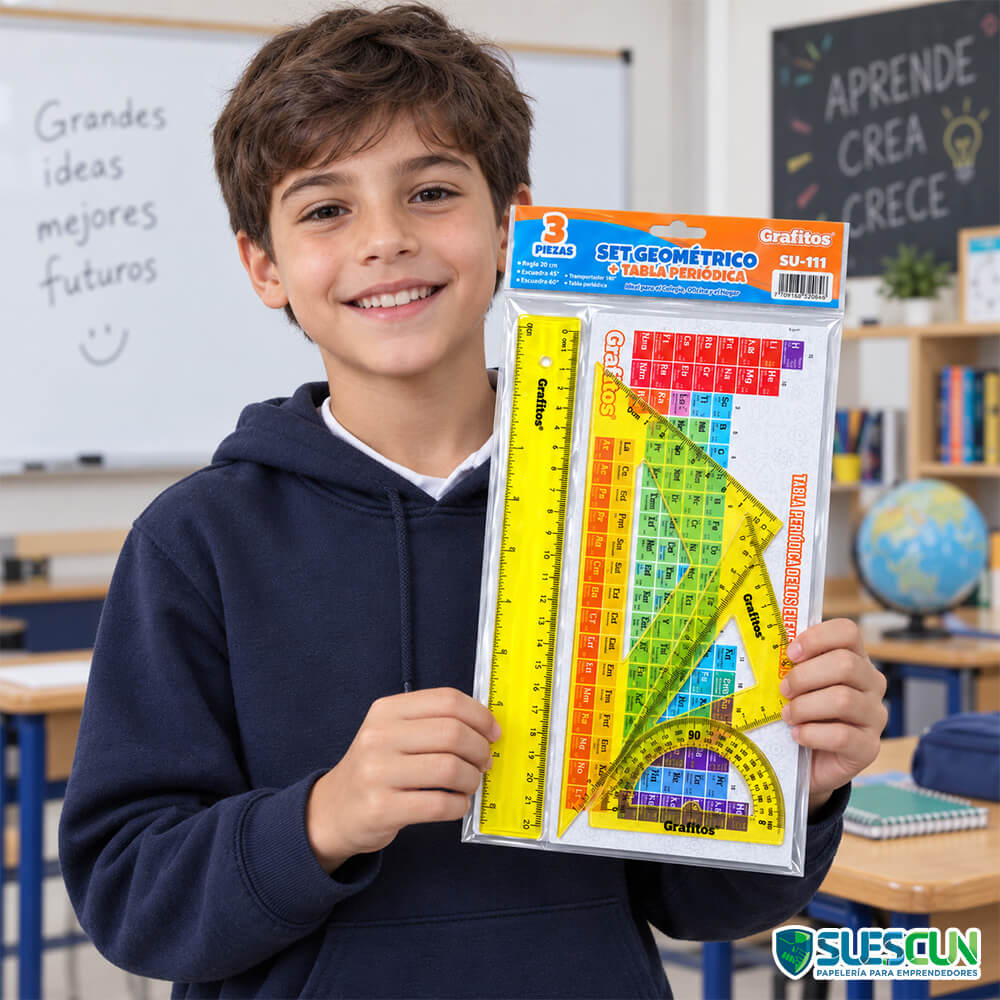 Set Geométrico + Tabla Periódica - Imagen 4