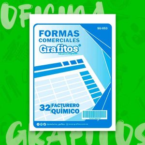 Facturero 1-32 Químico Grafitos SU-053