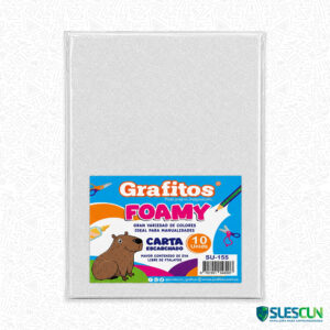 Foamy Carta Escarchado Blanco