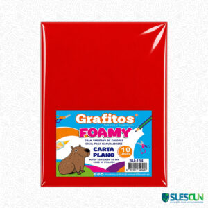Foamy Carta Liso Rojo