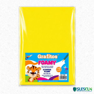 Foamy Cuatro Cartas Amarillo