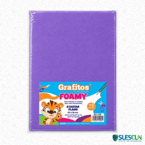Foamy Cuatro Cartas Morado