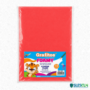 Foamy Cuatro Cartas Rojo