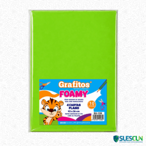 Foamy Cuatro Cartas Verde Biche