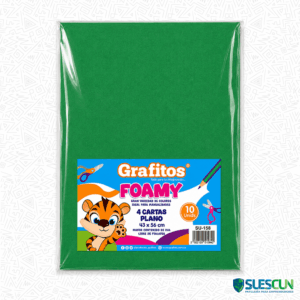 Foamy Cuatro Cartas Verde Oscuro