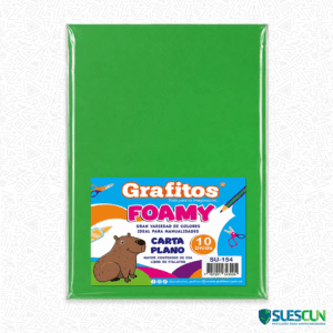 Foamy Cuatro Cartas Verde Pasto