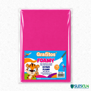 Foamy Grafitos 1/8 Liso Fucsia
