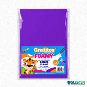 Foamy Grafitos 1/8 Liso Morado