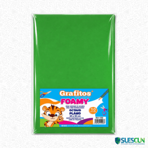Foamy Grafitos 1/8 Liso Verde