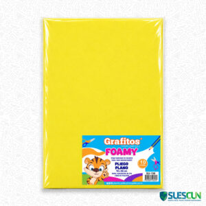 Foamy Lámina Amarillo Grafitos