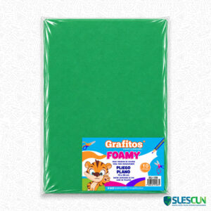 Foamy Lámina Verde Navidad Grafitos