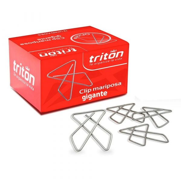 Ganchos clip triton mariposa clip