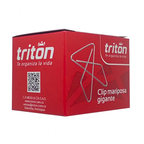 Ganchos clip triton mariposa gigante