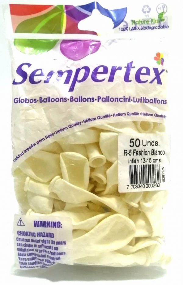 Bomba semper r-5 x50 blanco