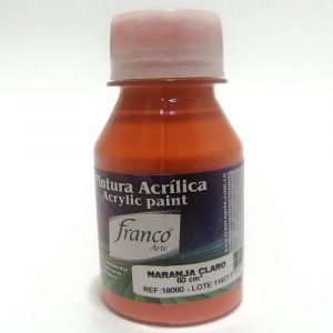 Pintura acrilica naranja claro 60cm