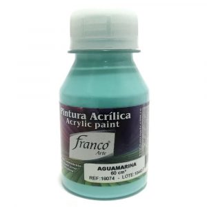 Pintura acrilica aguamarina 60cm