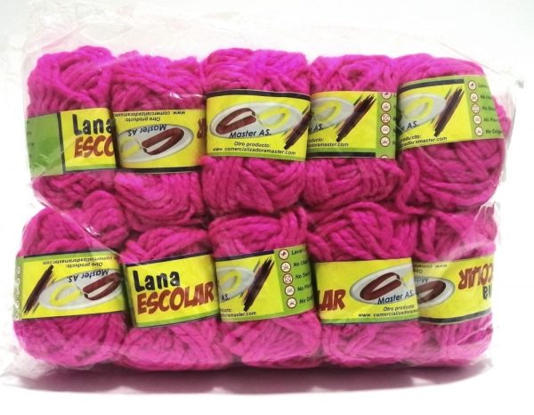 Lana fucsia x12 su-510