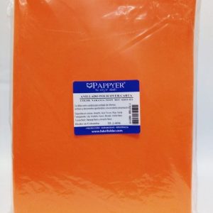 PASTAS POLICOVER CARTA NARANJA NEON