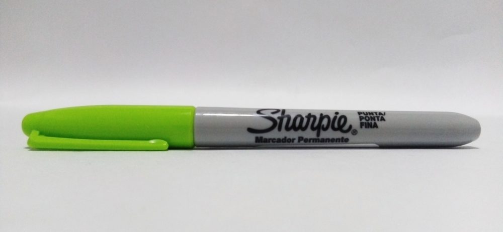 Marcador sharpie fine verde viche - Imagen 3