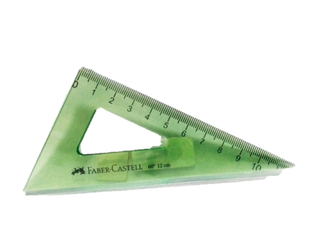 Escuadra faber castell 60x12