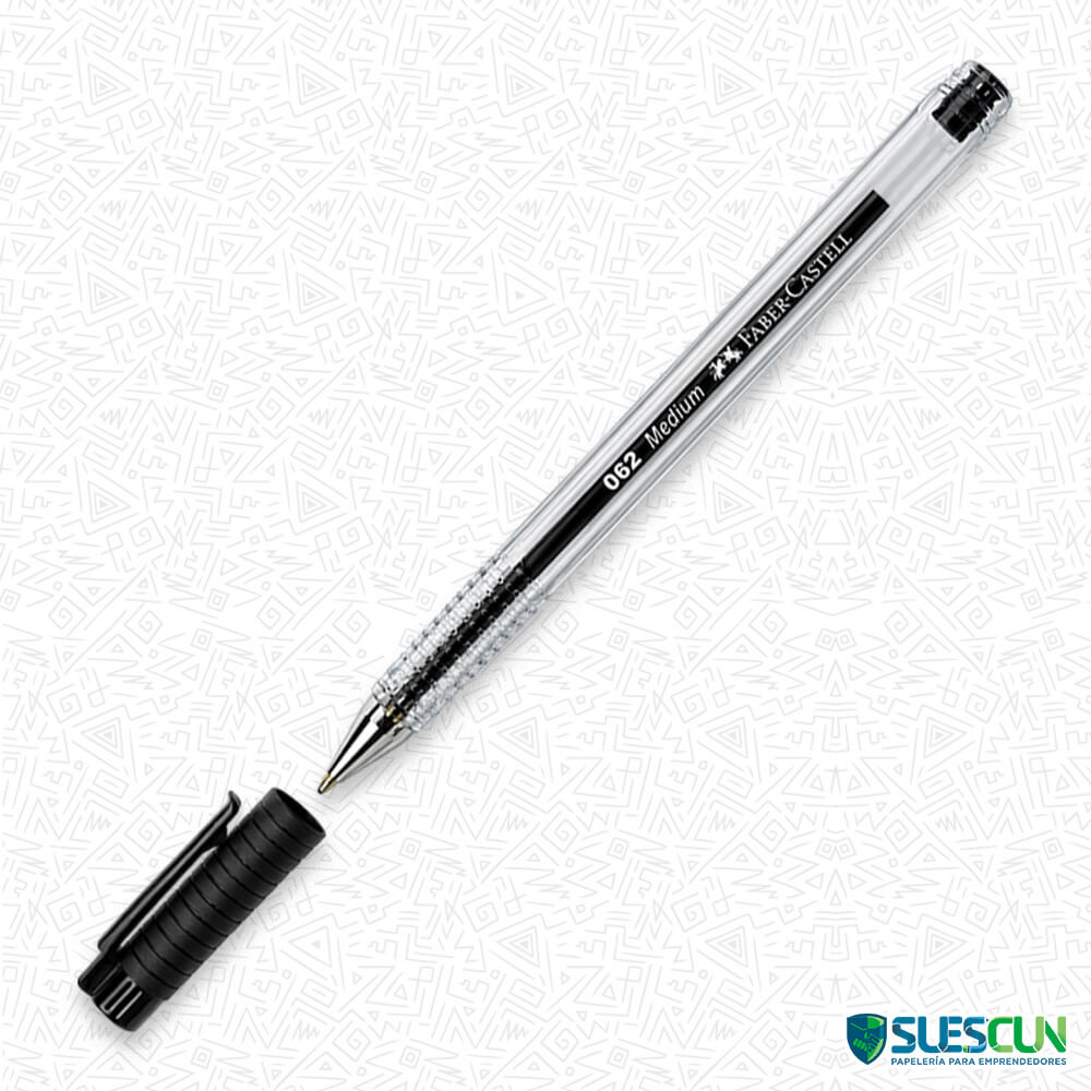 Lapicero Faber Castell 062 Negro