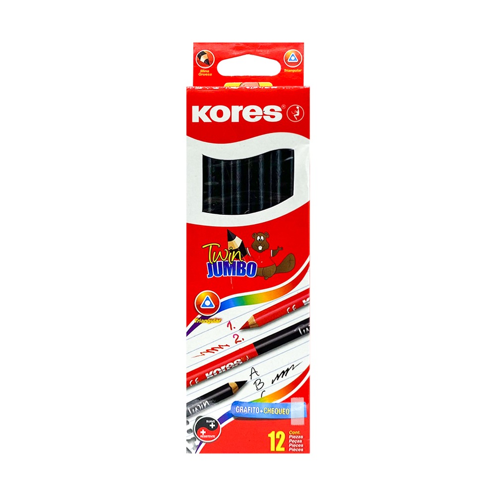 Lapiz twin jumbo kores