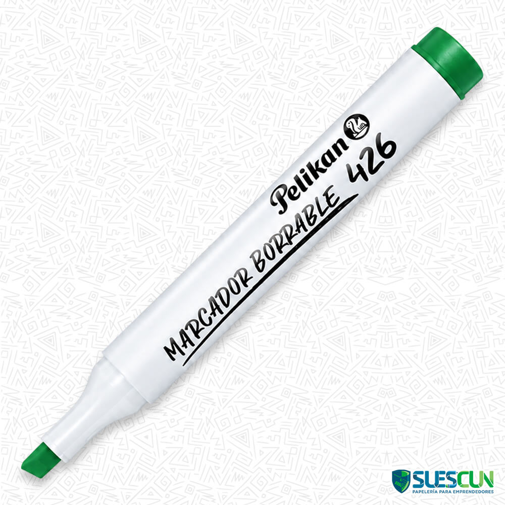 Marcador Borrable Pelikan 426 Verde