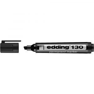 Marcador Edding permanente negro 130